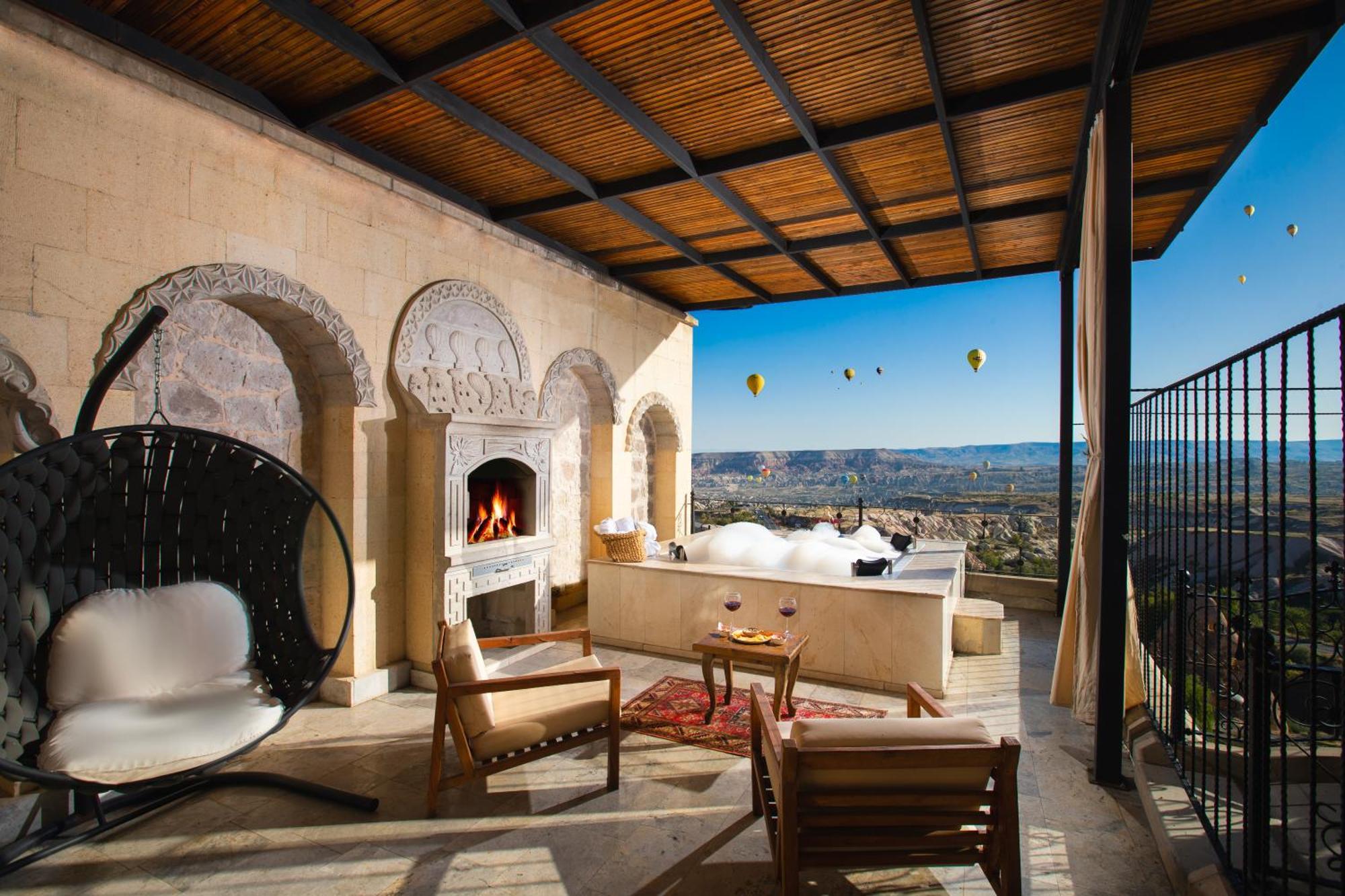 Simera In Cappadocia - Special Class - Best View Rooftop Uchisar Εξωτερικό φωτογραφία